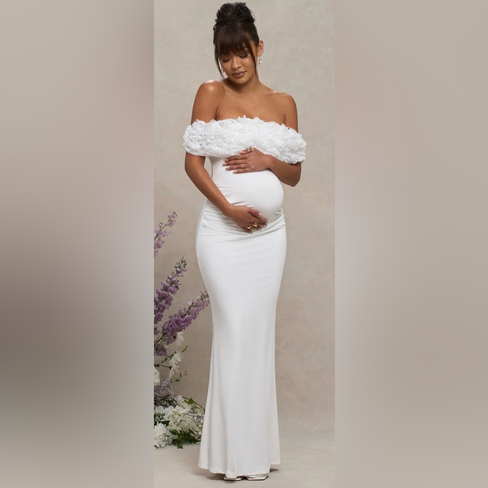 CLUB LONDON INFLORESCENCE MATERNITY DRESS